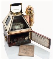 Lot 241 - A fine dent-TYPE BOATS COMPASS pattern 182...