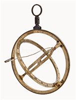 Lot 247 - A UNIVERSAL EQUINOCTIAL RING DIAL BY DOLLOND,...