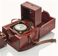 Lot 262 - A TWO-DAY RUSSIAN MARINE CHRONOMETER, 20TH...