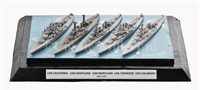 Lot 282 - A COLLECTION OF FIVE 1:1250 SCALE WATERLINE...