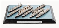 Lot 285 - A COLLECTION OF EIGHT 1:1250 SCALE WATERLINE...