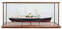 Lot 288 - A 1:100 SCALE MODEL OF THE R.Y. BRITANNIA...