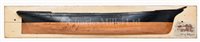 Lot 294 - A BUILDER'S HALF BLOCK MODEL FOR A BARQUE OR...