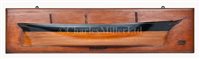 Lot 295 - A BUILDER'S HALF BLOCK MODEL FOR THE BARQUE...