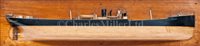 Lot 296 - A HALF BLOCK BUILDER'S MODEL FOR S.S. MERANNIO...