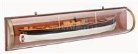 Lot 299 - A HALF BLOCK BUILDER'S MODEL FOR A PASSENGER...