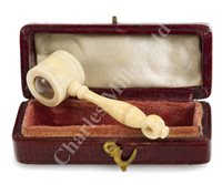 Lot 233 - Ø AN 18TH CENTURY ENGLISH FLEAGLASS; and two other microscopes