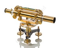 Lot 232 - A FINE SURVEYING LEVEL BY A. MEISSNER, BERLIN, CIRCA 1830