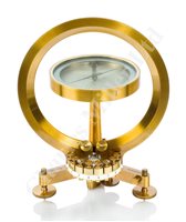 Lot 264 - A RARE COMPASS GALVANOMETER BY SIEMENS & HALSKE, BERLIN, CIRCA 1870