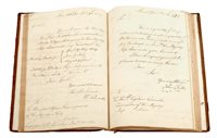 Lot 39 - COPY LETTER BOOK OF ADMIRAL CORNWALLIS<br/>112...