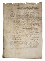 Lot 45 - H.M.S. NEPTUNE: A HURT TICKET FROM TRAFALGAR...