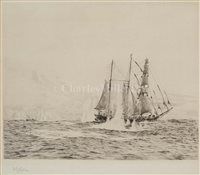 Lot 63 - William Lionel Wyllie (British, 1851-1931)<br/>The...