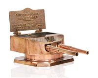 Lot 75 - A 1920S NOVELTY INKWELL CAST FROM METAL...