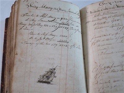 Lot 116 - AN HISTORICALLY INTERESTING SHIP BUILDER AND...