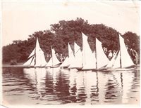 Lot 135 - A collection of loose photographs of Solent...