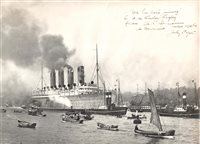 Lot 152 - AN HISTORICALLY INTERESTING PHOTOGRAPH OF THE...