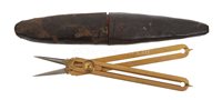 Lot 248 - A PAIR OF PROPORTIONAL DIVIDERS BY GEORGE...