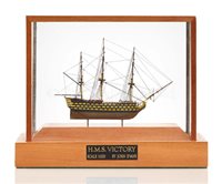 Lot 266 - A 1:200 SCALE MODEL OF H.M.S. VICTORY CIRCA...