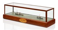 Lot 268 - A FINELY REALISED 1:600 SCALE DIORAMA OF THE...