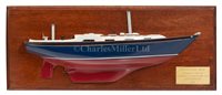 Lot 278 - A 1:24 SCALE HALF-MODEL OF A NICHOLSON 40 AC...