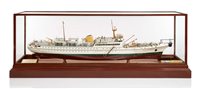 Lot 296 - AN INTERESTING BUILDER'S MODEL FOR THE M.V....