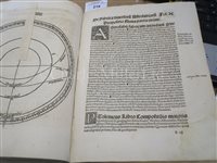 Lot 219 - ASTROLABES: 'ELUCIDATIO FABRICAE USUSQUE; ASTROLABII', CIRCA 1513