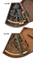 Lot 212 - A 8¼IN. RADIUS VERNIER SEXTANT BY THOMAS JONES, LONDON, CIRCA 1811