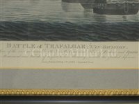 Lot 55 - AFTER ROBERT DODD (BRITISH, 1748-1815) - Battle of Trafalgar; a set of four