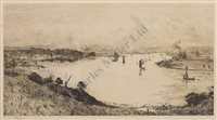 Lot 1 - William Lionel Wyllie (BRITISH, 1851-1931)<br/>The...