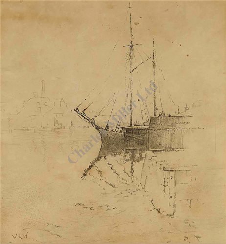 Lot 3 - WILLIAM LIONEL WYLLIE (BRITISH,...