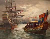 Lot 6 - δ Gordon Ellis (British, 1920-1978)<br/>Queen...