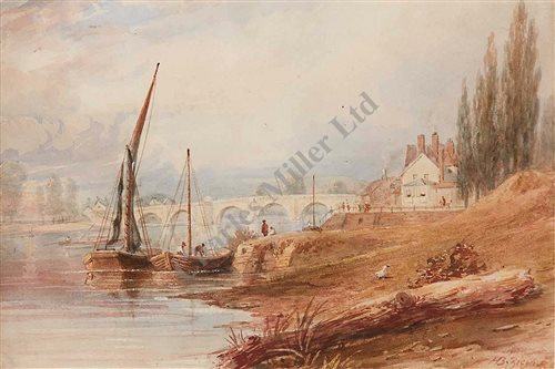 Lot 7 - Henry Bryan Ziegler (British, 1798-1874)<br/>Old...