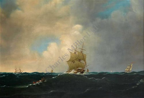 Lot 19 - SCANDINAVIAN SCHOOL, CIRCA 1856<br/>A Baltic...