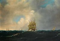 Lot 19 - SCANDINAVIAN SCHOOL, CIRCA 1856<br/>A Baltic...