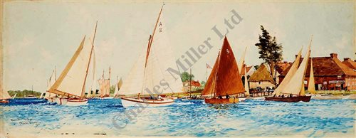Lot 28 - CHARLES DIXON (BRITISH, 1872-1934)<br/>Four...