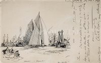 Lot 29 - CHARLES DIXON (BRITISH, 1872-1934)<br/>The 1901...