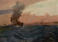 Lot 48 - δ WILLIAM PARKYN (BRITISH, 1875-1949)<br/>The...