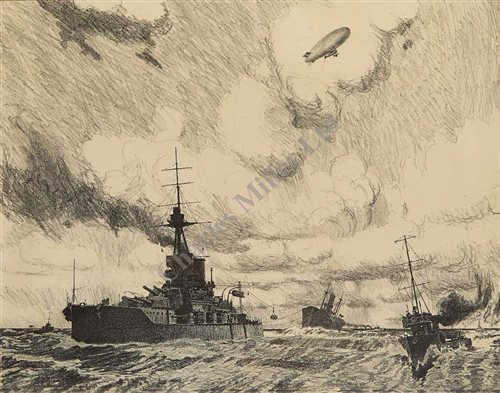 Lot 55 - δ Charles Pears (British, 1873-1958)<br/>A...