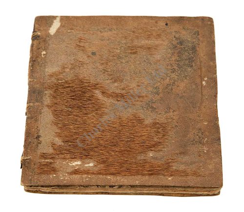 Lot 62 - A UNIQUE ALBUM OF CONTEMPORARY WATERCOLOURS OF...