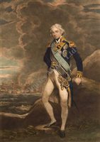 Lot 75 - PROOF NELSON MEZZOTINT, AFTER JOHN HOPPNER,...