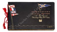 Lot 114 - CORONATION NAVAL REVIEW AT SPITHEAD, 20TH MAY,...