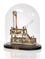 Lot 142 - A PRISONER-OF-WAR STYLE BONE GUILLOTINE,...