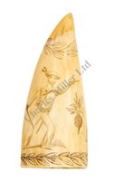 Lot 144 - Ø A 19TH-CENTURY SAILOR'S SCRIMSHAW DECORATED...