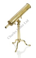 Lot 209 - A 3IN. REFLECTING TELESCOPE BY EDWARD NAIRNE,...