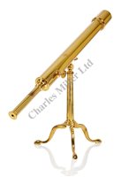 Lot 212 - A 3IN. REFRACTING LIBRARY TELESCOPE BY WATSON,...