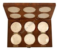 Lot 218 - A LATE 19TH-CENTURY ENGLISH SET OF SIX...