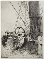 Lot 8 - ARTHUR BRISCOE (BRITISH, 1873-1943)<br/>Manning...