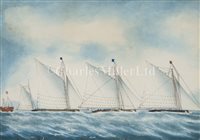 Lot 30 - ENGLISH SCHOOL, 19TH-CENTURY<br/>The Ocean Match...