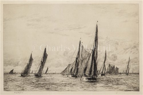 Lot 31 - WILLIAM LIONEL WYLLIE (BRITISH,...