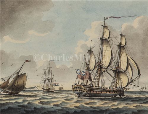 Lot 44 - JOHN CLEVELEY THE YOUNGER (BRITISH,...